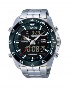 Men Classic Functional Quartz Watch Lorus RW611AX-5 Black Dial