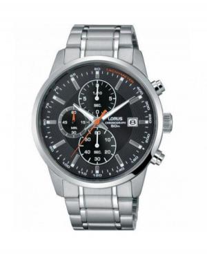 Men Japan Fashion Classic Quartz Watch Lorus RM331DX-9 Black Dial