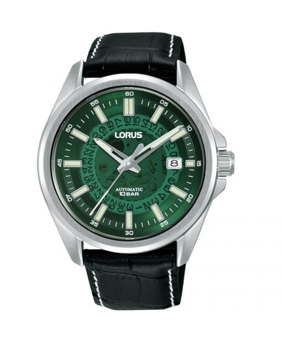 Men Japan Classic Automatic Watch Lorus RU409AX-9 Green Dial