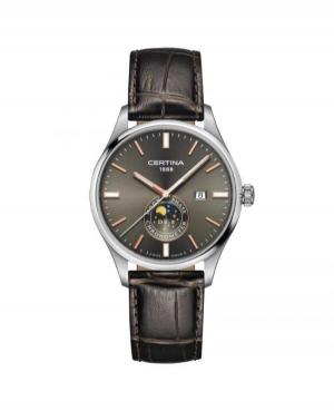 Men Classic Swiss Quartz Analog Watch CERTINA C033.457.16.081.00 Brown Dial 41mm