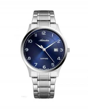 Men Classic Swiss Quartz Analog Watch ADRIATICA A8305.5125Q Blue Dial 40mm