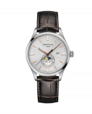Men Classic Swiss Quartz Analog Watch CERTINA C033.457.16.031.00 Silver Dial 41mm
