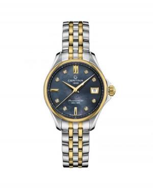 Women Classic Diver Luxury Swiss Automatic Analog Watch CERTINA C032.207.22.126.00 Mother of Pearl Dial 34.5mm