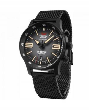 Mężczyźni sportowy Diver automatyczny analogowe Zegarek VOSTOK EUROPE NH35A-592C554BR Szary Dial 43mm