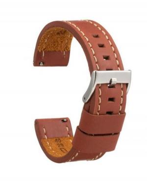 Watch Strap Diloy 384.08.22 Brown 22 mm