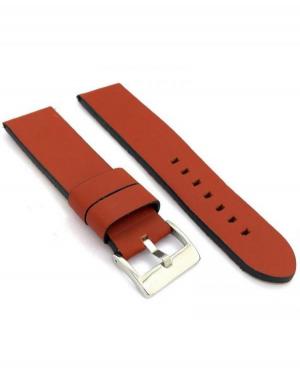 Watch Strap Diloy 383.08.20 Leather Brown Brązowy 20 mm