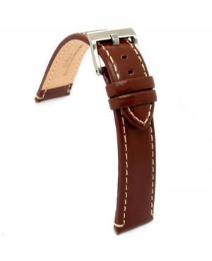 Watch Strap Diloy 373.09.22 Brown 22 mm