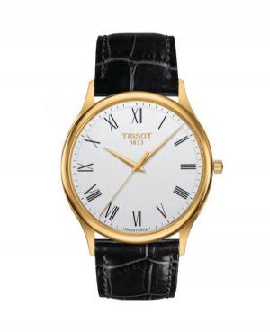 Mężczyźni klasyczny Luxury Szwajcar kwarcowy analogowe Zegarek TISSOT T926.410.16.013.00 Biały Dial 40mm