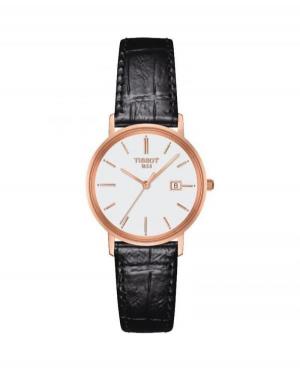 Kobiety klasyczny Luxury Szwajcar kwarcowy analogowe Zegarek TISSOT T922.210.76.011.00 Biały Dial 29mm
