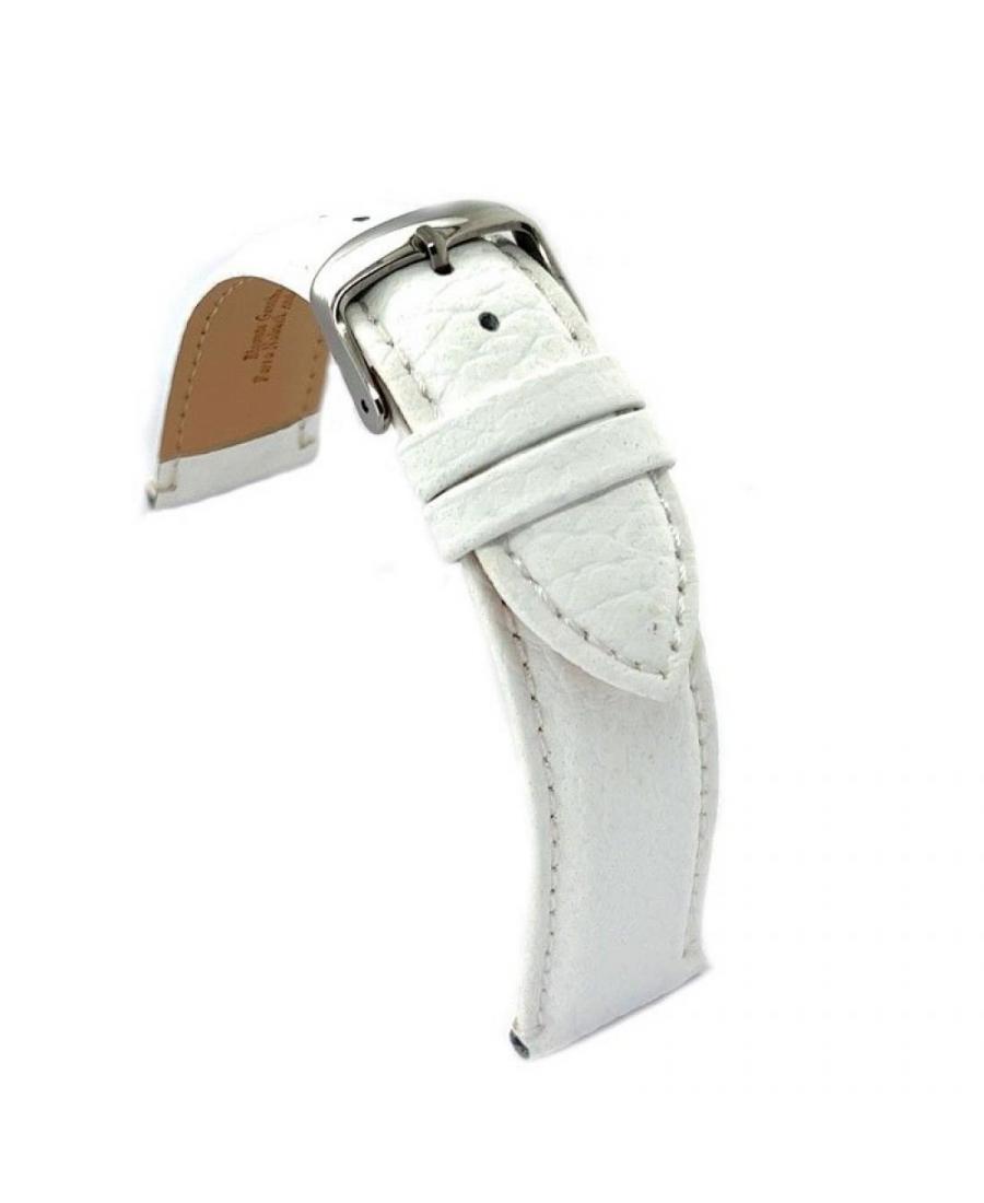 Watch Strap Diloy P205.22.16 White 16 mm