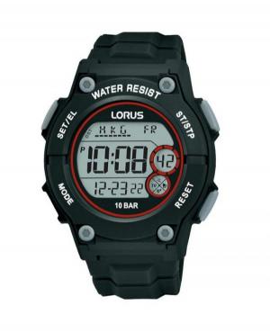Men Sports Functional Quartz Digital Watch Timer LORUS R2329PX-9 Grey Dial