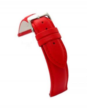 Watch Strap Diloy 302.06.18 Red 18 mm