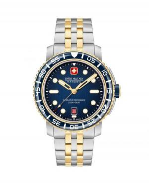 Men Classic Sports Diver Swiss Quartz Analog Watch SWISS MILITARY HANOWA SMWGH0001760 Blue Dial