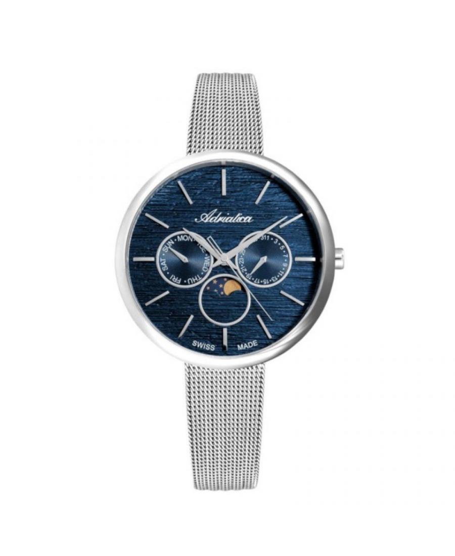 Kobiety Szwajcar klasyczny kwarcowy Zegarek Adriatica A3732.5115QF Niebieska Wybierz