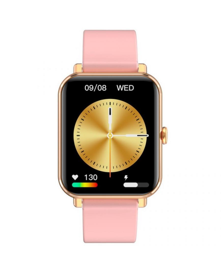 Women Fashion Sports Functional Smart watch Quartz Digital Watch GARETT GRC CLASSIC Gold Black Dial 51mm