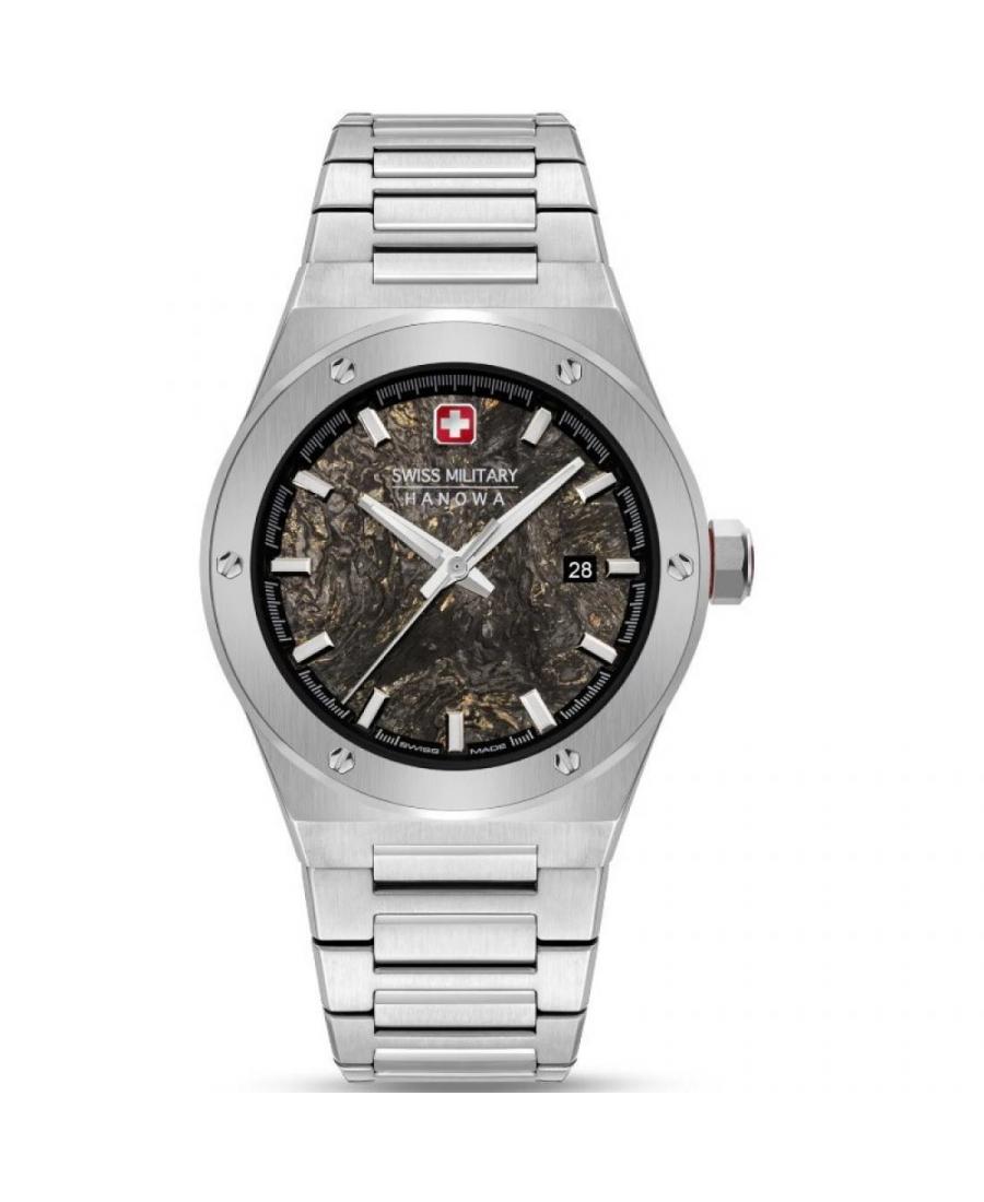 Men Swiss Classic Quartz Watch Swiss Military Hanowa SMWGH0003601 Ivory Dial