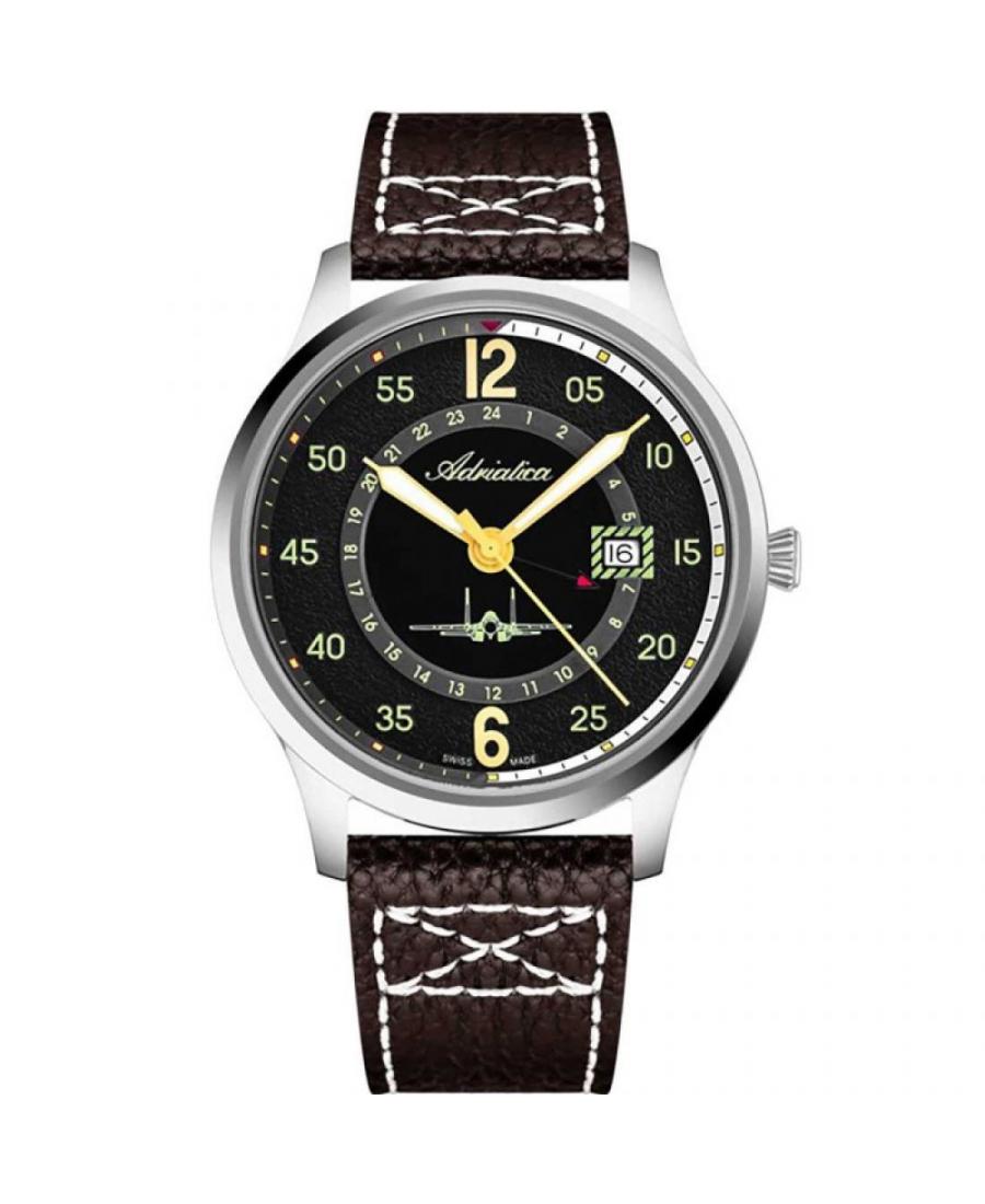 Mężczyźni Szwajcar klasyczny kwarcowy Zegarek Adriatica A8311.5B24Q Czarny Wybierz