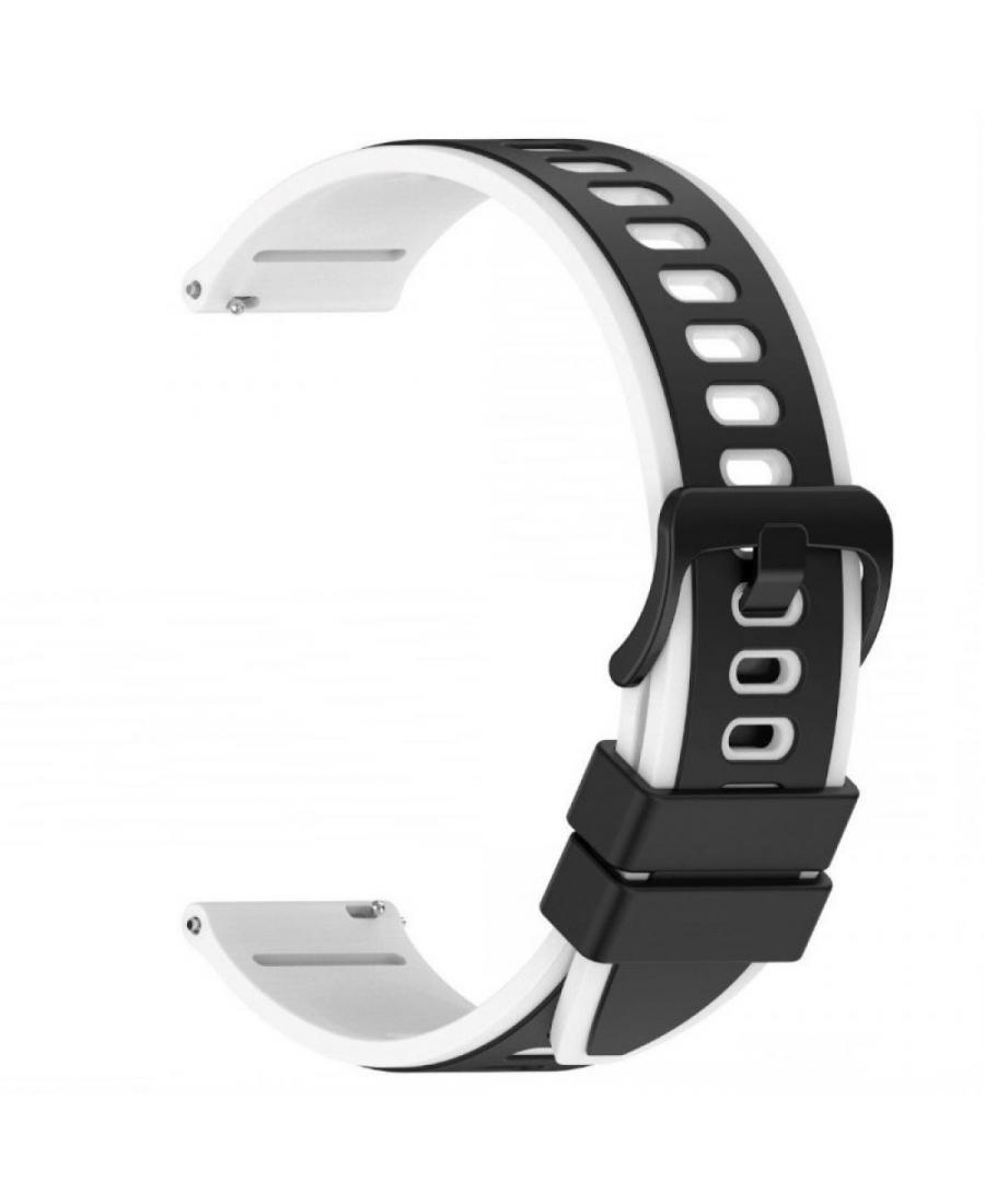 Watch Strap Diloy SBR44.58.20 Silicone White 20 mm