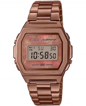 Men Fashion Quartz Watch Casio A1000RG-5EF Dial