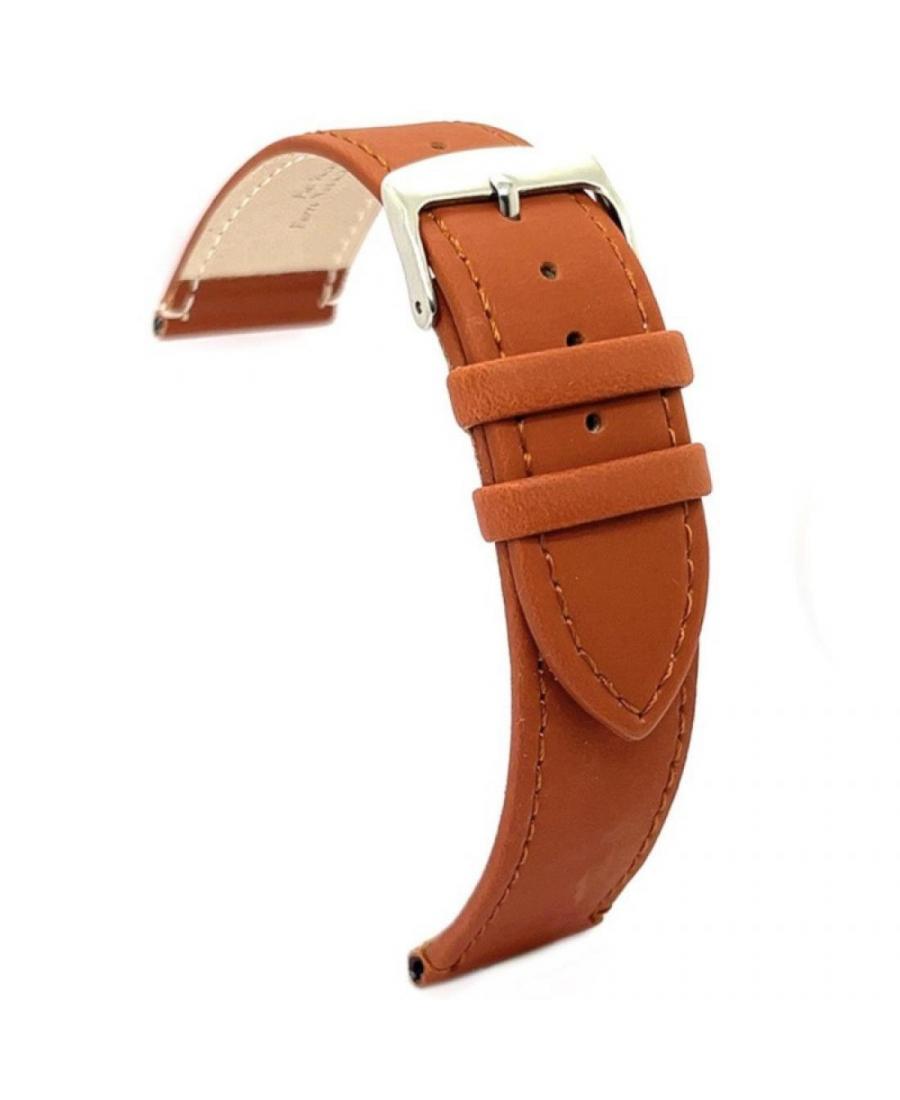 Watch Strap Diloy 421.08.18 Brown 18 mm