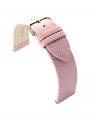 Watch Strap Diloy 421.18.22 Pink 22 mm