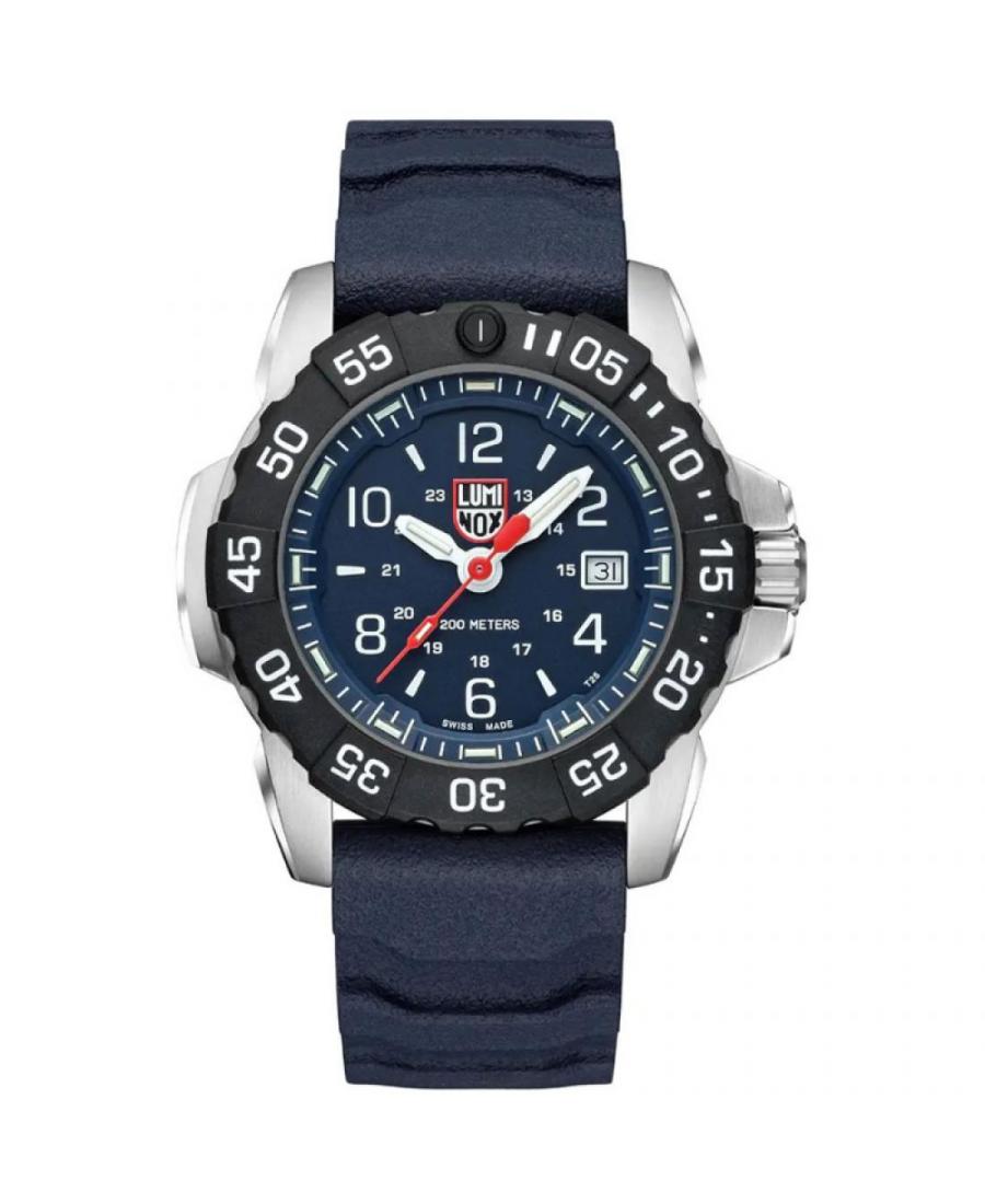 Men Diver Swiss Quartz Analog Watch LUMINOX XS.3253.CB Blue Dial 45mm