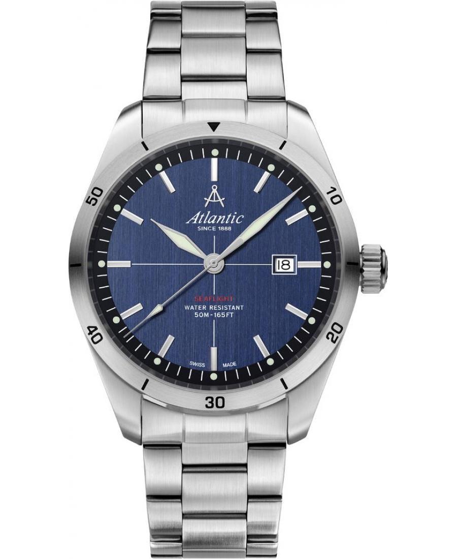 Men Swiss Quartz Watch Atlantic 70356.41.51 Dial
