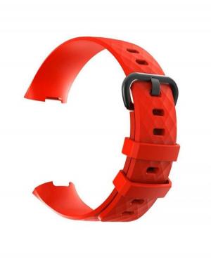 Fitbit Charge 3/4 SL S watch strap Silicone Red 22 mm