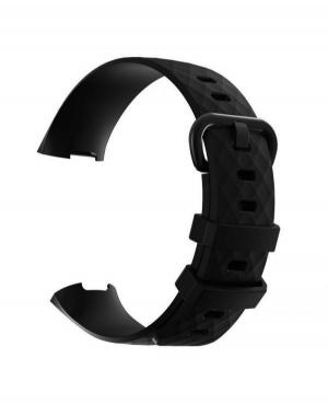 Fitbit Charge 3/4 SL BK L watch strap Silicone Black 22 mm