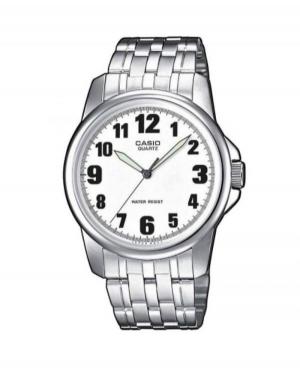 Mężczyźni klasyczny Japonia kwarcowy analogowe Zegarek CASIO MTP-1260PD-7BEF Biały Dial 38mm