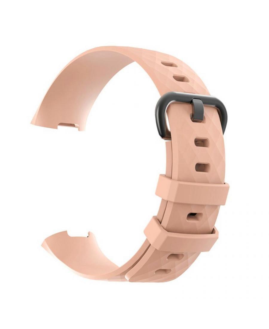 Fitbit Charge 3/4 SL PINK L watch strap Silicone Pink 22 mm
