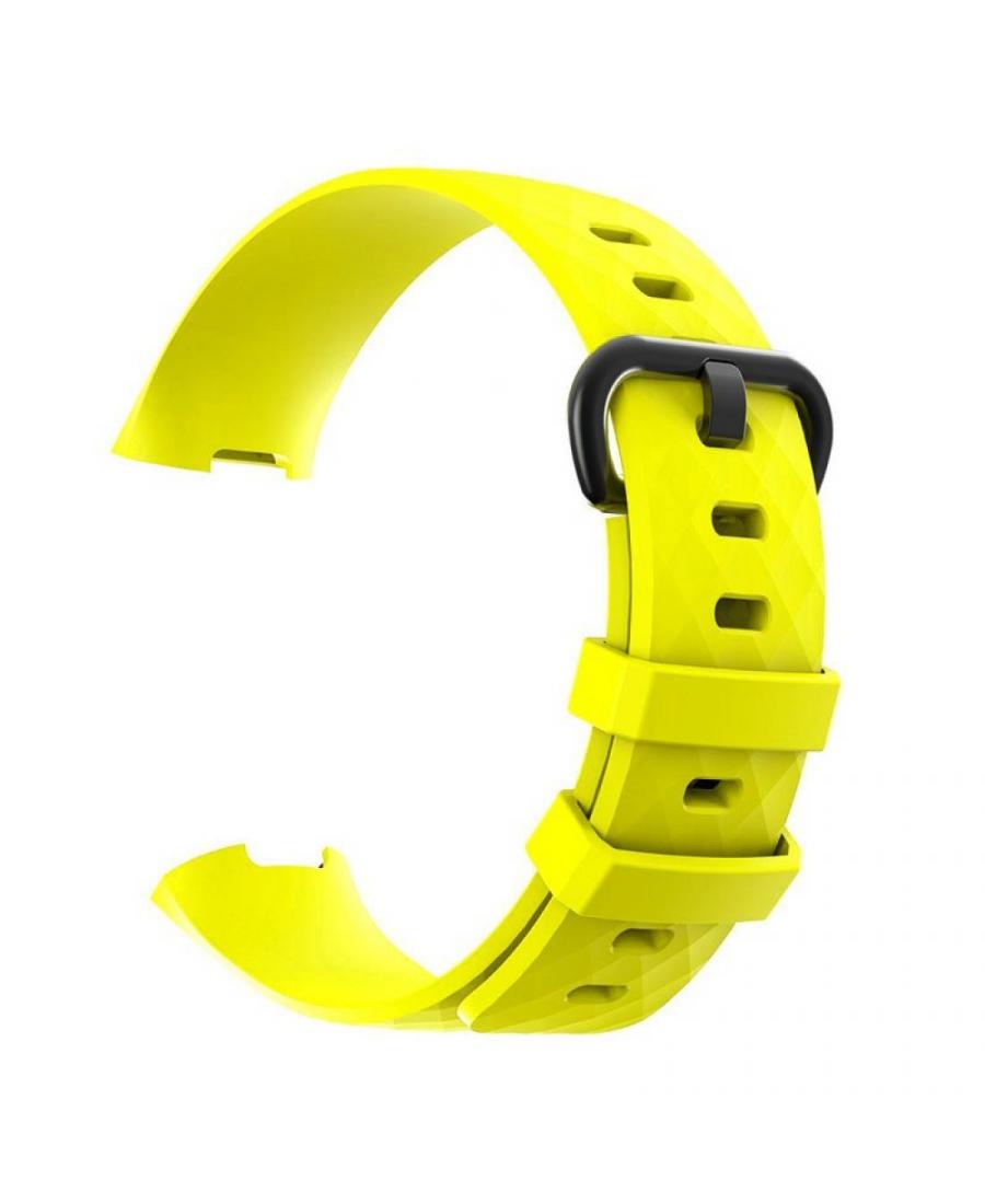 Julman Charge 3/4 SL Yelow watch strap Silicone Yellow 22 mm