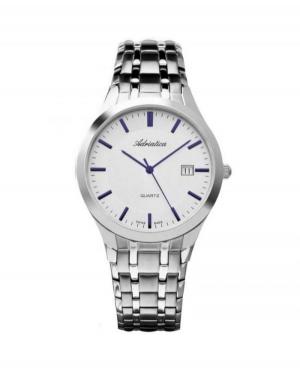 Men Swiss Classic Quartz Watch Adriatica A1236.51B3Q White Dial
