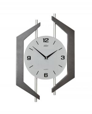 ADLER 21183ANTR Wall clock Glass Gray Szkło Szary