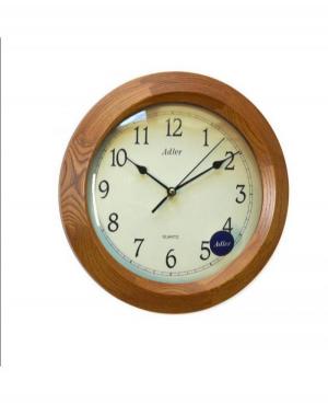 ADLER 21001O Wall Clocks Quartz Wood Oak