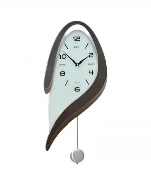 ADLER 20249ANTR Wall clock Glass Gray Szkło Szary