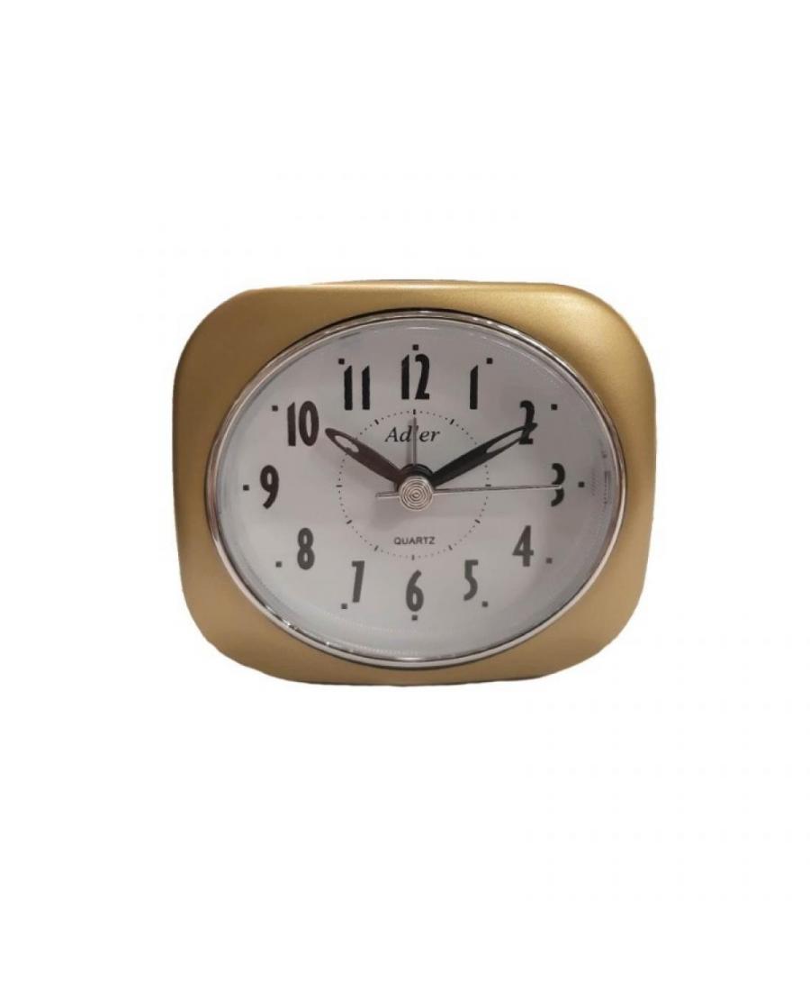 ADLER 40119GD Alarm clock Plastic Gold color Plastik Tworzywo Sztuczne Złoty kolor