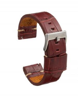 Watch Strap Diloy 403.08.22 Cherry 22 mm image 1