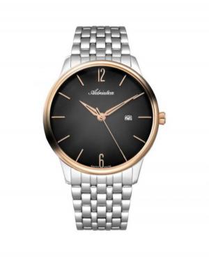 Men Swiss Classic Quartz Watch Adriatica A8269.R156Q Grey Dial