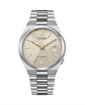 Men Japan Classic Automatic Watch Citizen NJ0151-88W Golden Dial