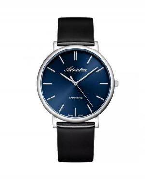 Men Swiss Classic Quartz Watch Adriatica A8338.5215Q Blue Dial