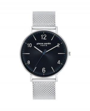 Mężczyźni klasyczny kwarcowy analogowe Zegarek PIERRE CARDIN A.PC902651F04 Niebieska Dial 42mm