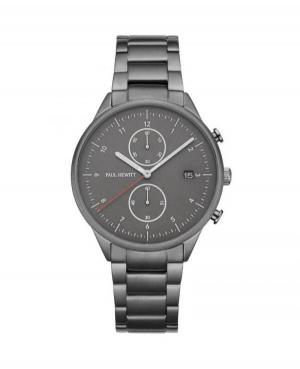 Men Classic Quartz Analog Watch Chronograph PAUL HEWITT PH004015 Grey Dial 42mm
