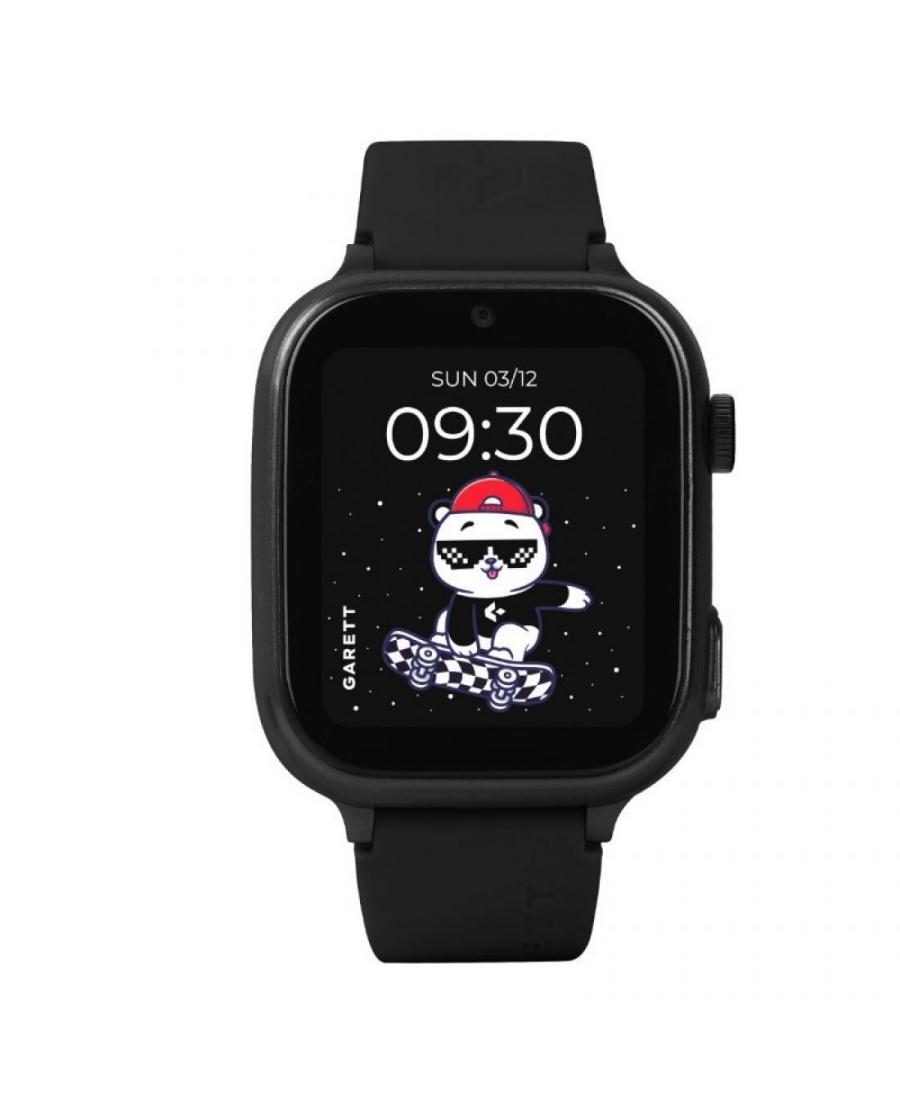 Детские часы Garett Kids Cute 2 4G Black Fashion Спортивные Многофункциональные Умные часы GARETT Кварцевый Черный Dial