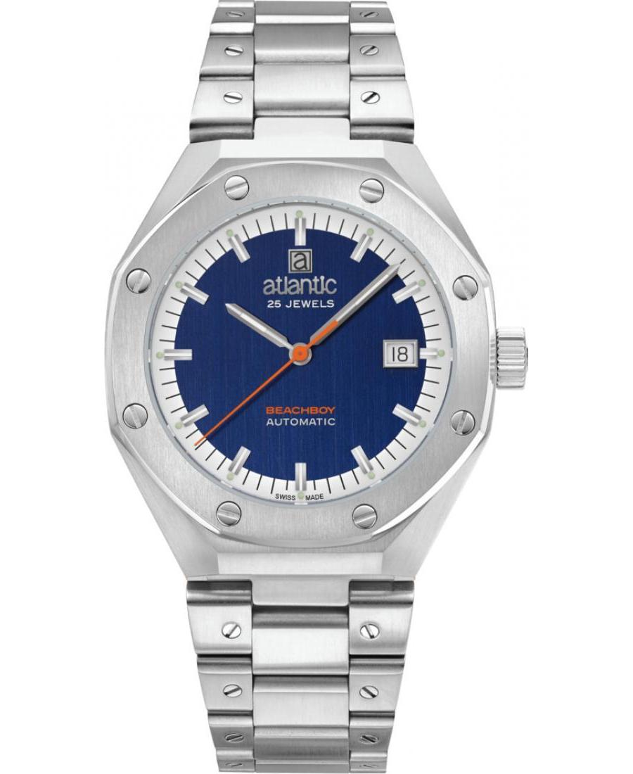 Мужские Luxury Швейцарские Аналоговый Часы ATLANTIC 58765.41.51