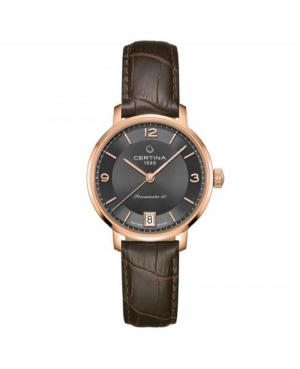 Women Classic Luxury Swiss Automatic Analog Watch CERTINA C035.207.36.087.00 Grey Dial 31mm