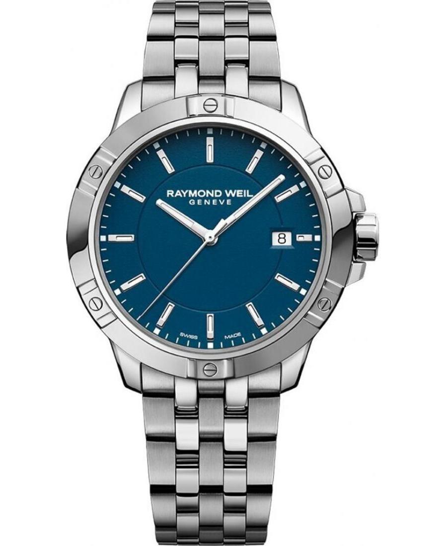Мужские Luxury Швейцарские Кварцевый Аналоговый Часы RAYMOND WEIL 8160-ST-50041