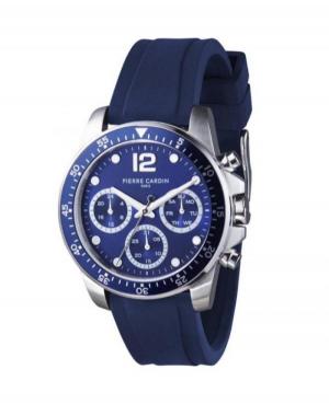 Men Sports Quartz Analog Watch PIERRE CARDIN CNI.0022 Blue Dial 40mm
