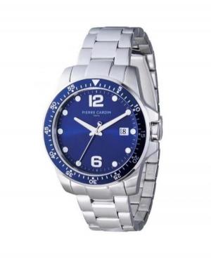 Men Classic Sports Quartz Analog Watch PIERRE CARDIN CNI.0027 Blue Dial 40mm