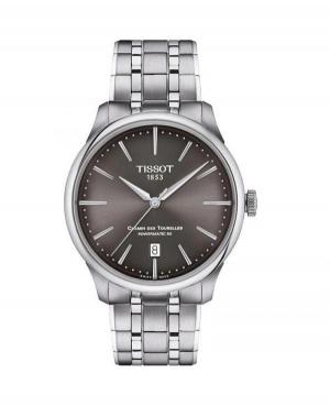 Men Classic Luxury Swiss Automatic Analog Watch TISSOT T139.807.11.061.00 Grey Dial 39mm